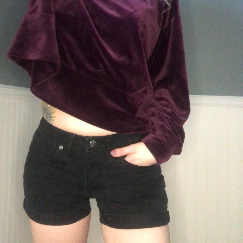 Black shorts